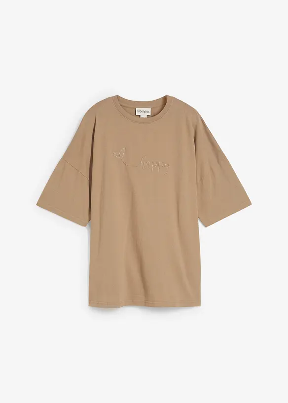 Oversizetopp av ren ekologisk bomull, bonprix