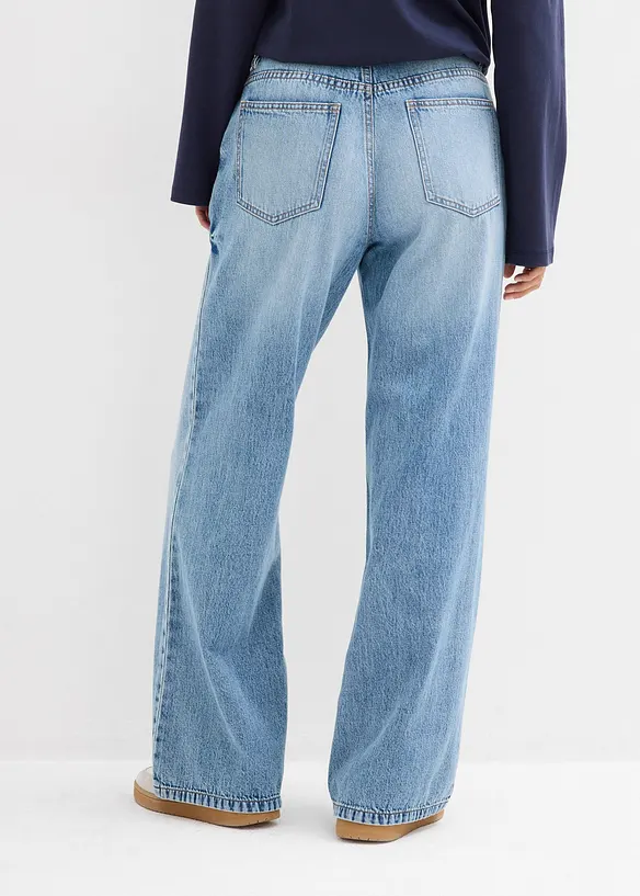 Baggy Jeans Mid Waist, bonprix