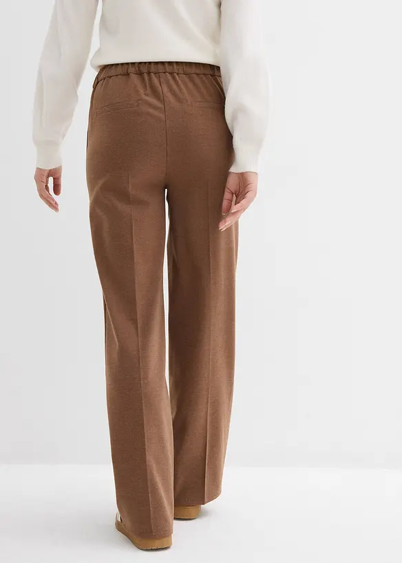 Marlenebyxa med yllelook, bonprix