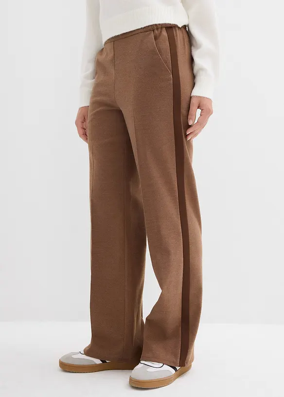 Marlenebyxa med yllelook, bonprix