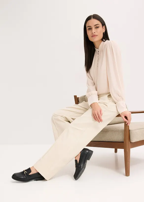 Blustunika av chiffong, bonprix