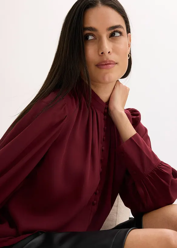 Blustunika av chiffong, bonprix