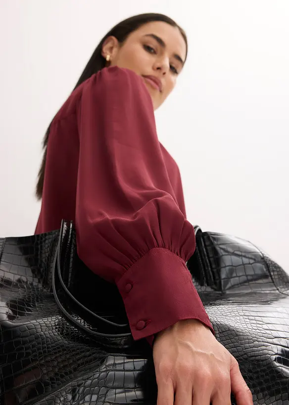 Blustunika av chiffong, bonprix