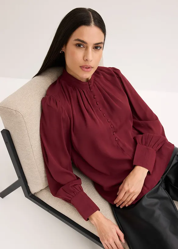 Blustunika av chiffong, bonprix