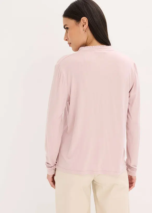 Topp med ståkrage, bonprix