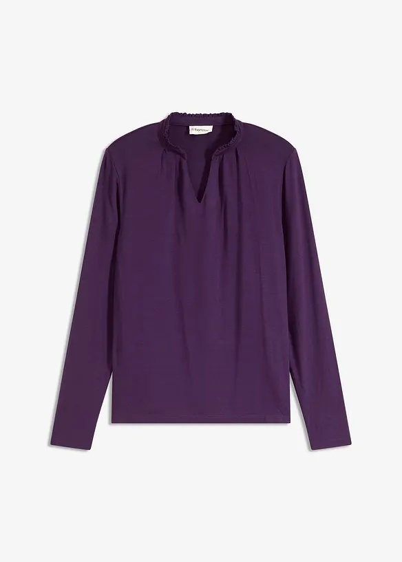 Topp med st&aring;krage, bonprix