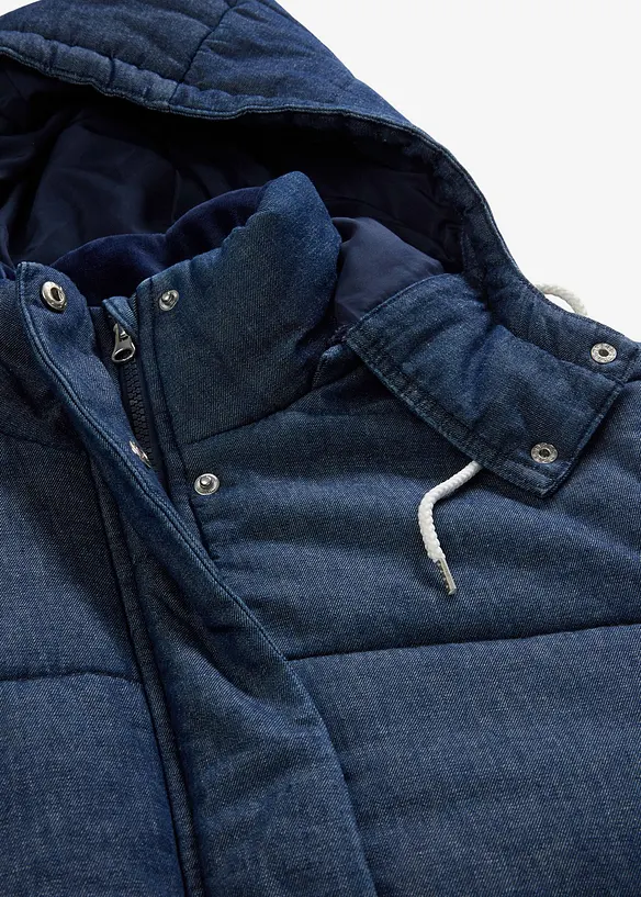 T&auml;ckjacka i denim, bonprix