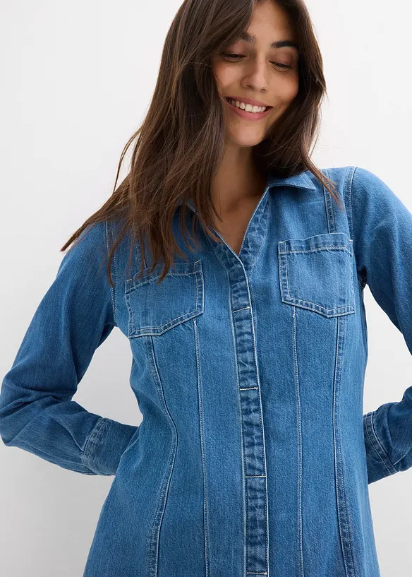 Jeansklänning, bonprix