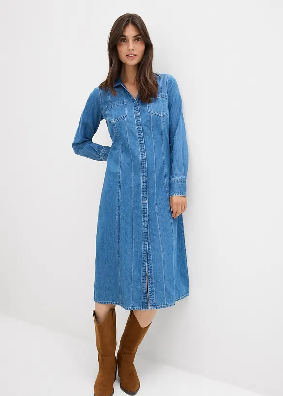 Jeansklänning, bonprix