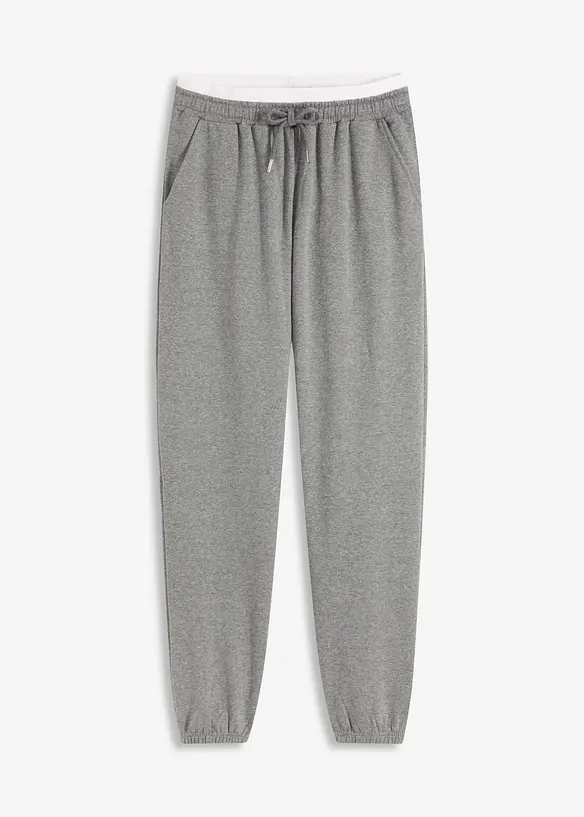 Sweatbyxa med sidfickor, bonprix