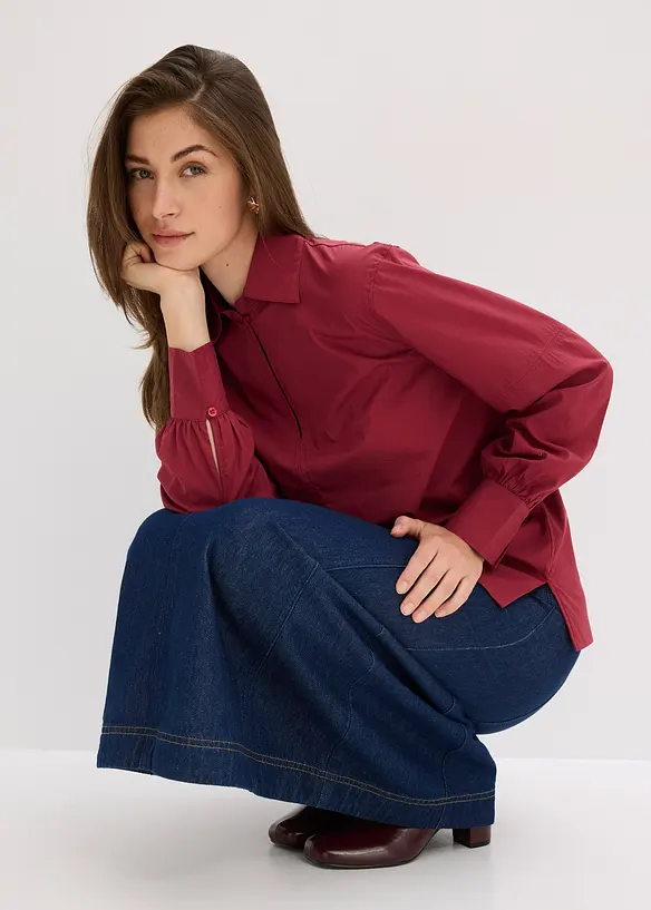 Oversizeblus med vida ärmar, bonprix