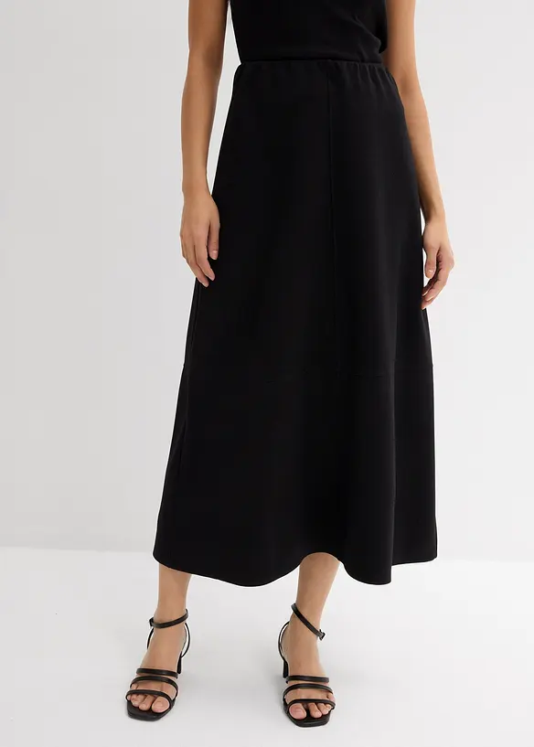 Mellanlång Punto di Roma-kjol i bekväm modell, bonprix