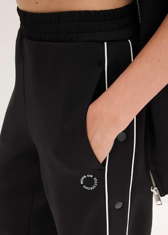 Snabbtorkande funktionsbyxa med knappar, bonprix