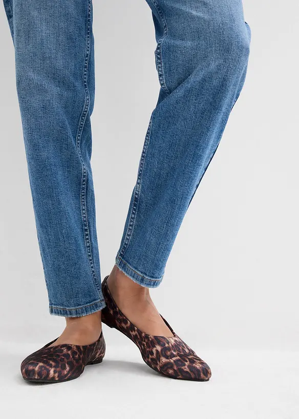 Mom Jeans High Waist, cropped, bonprix