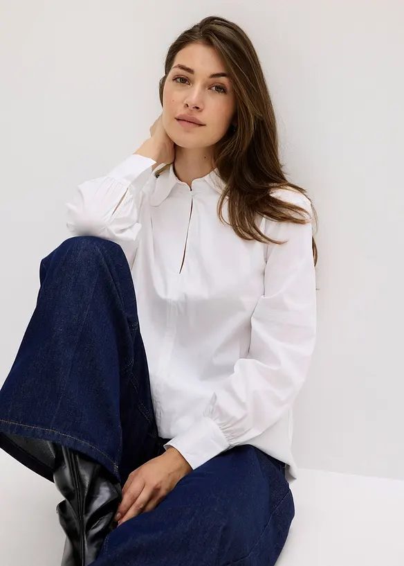 Oversizeblus med vida ärmar, bonprix