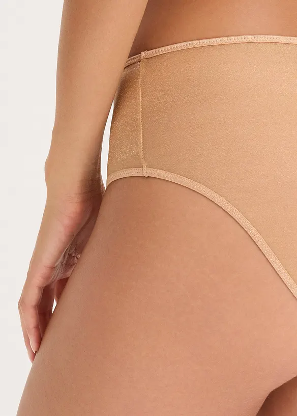 Maxitrosa i skimrande material, bonprix