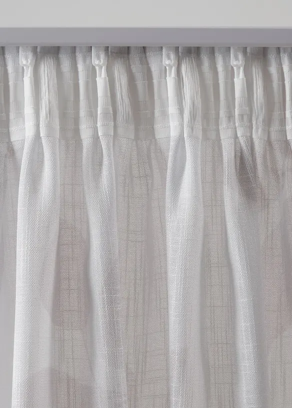 Gardinlängd med återvunnen polyester (1 styck), bonprix