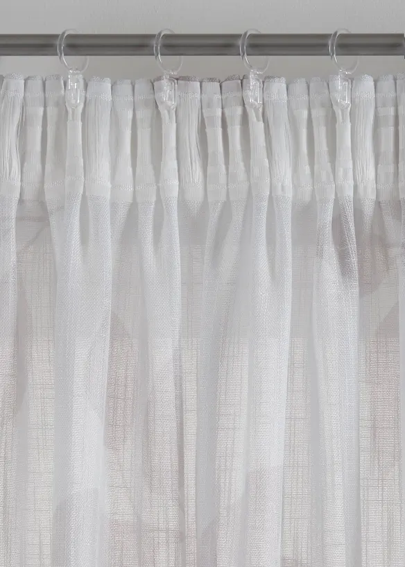 Gardinlängd med återvunnen polyester (1 styck), bonprix