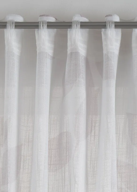 Gardinlängd med återvunnen polyester (1 styck), bonprix