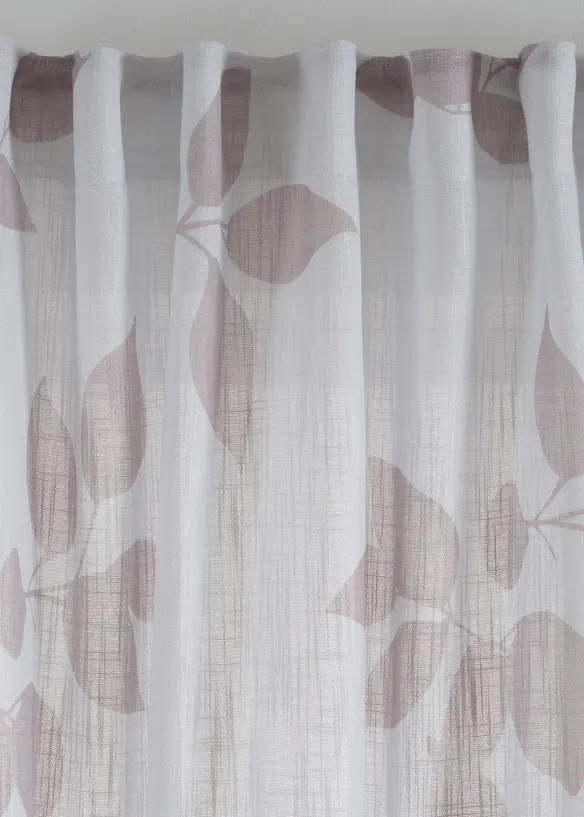 Gardinlängd med återvunnen polyester (1 styck), bonprix