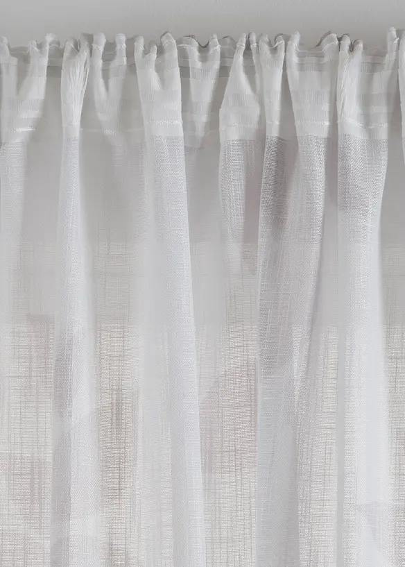 Gardinlängd med återvunnen polyester (1 styck), bonprix