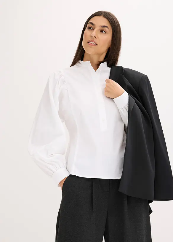 Blus av bomull, bonprix