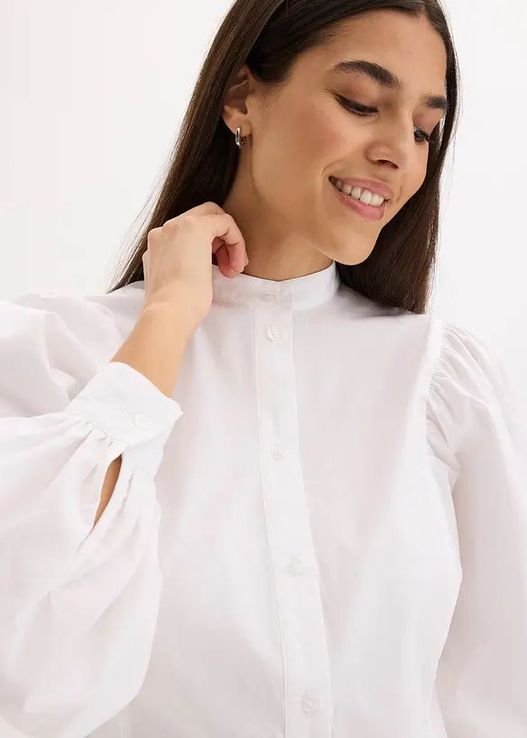 Blus av bomull, bonprix