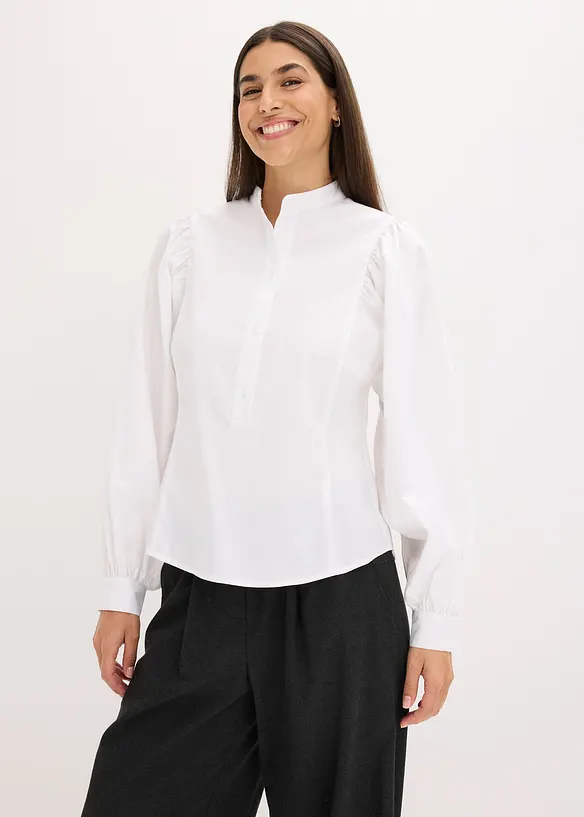 Blus av bomull, bonprix