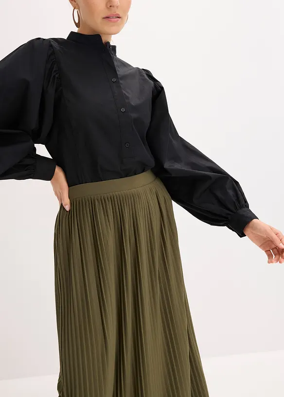 Jerseykjol av mjuk viskosmix, bonprix