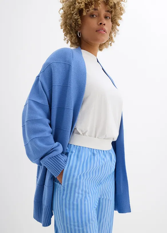 Palazzobyxa i poplin, bonprix