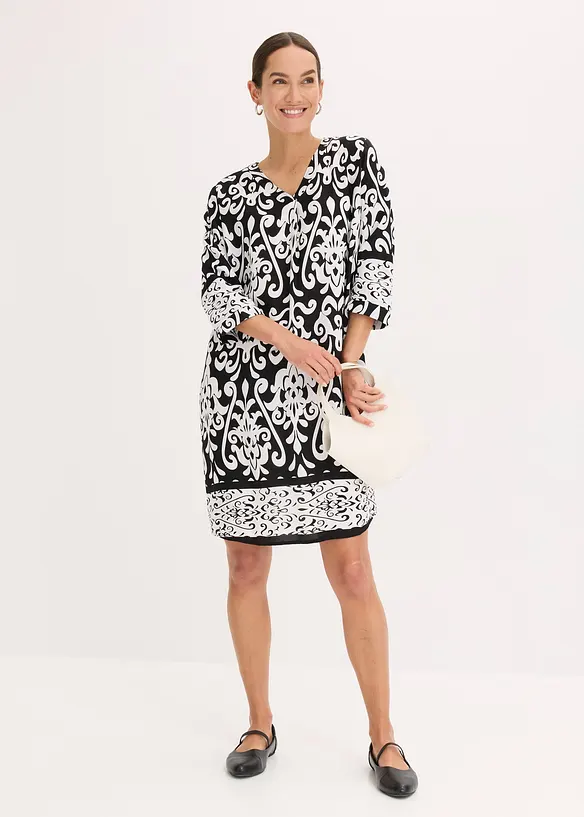 Tunikakl&auml;nning i f&ouml;ljsam viskos, bonprix