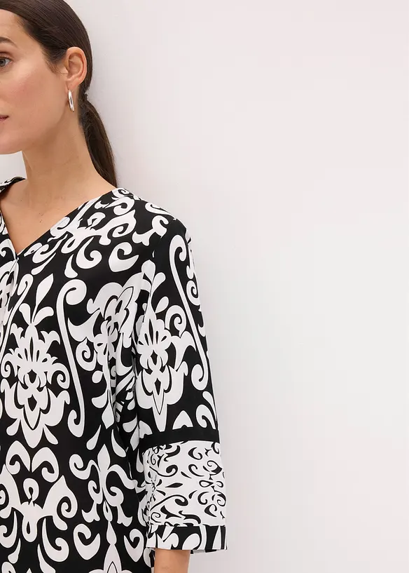 Tunikakl&auml;nning i f&ouml;ljsam viskos, bonprix