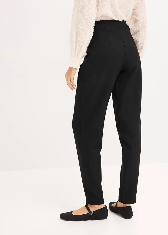 Byxa med yllelook, bonprix