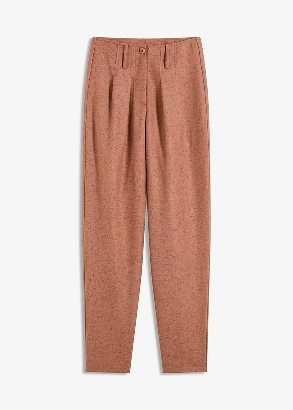 Byxa med yllelook, bonprix