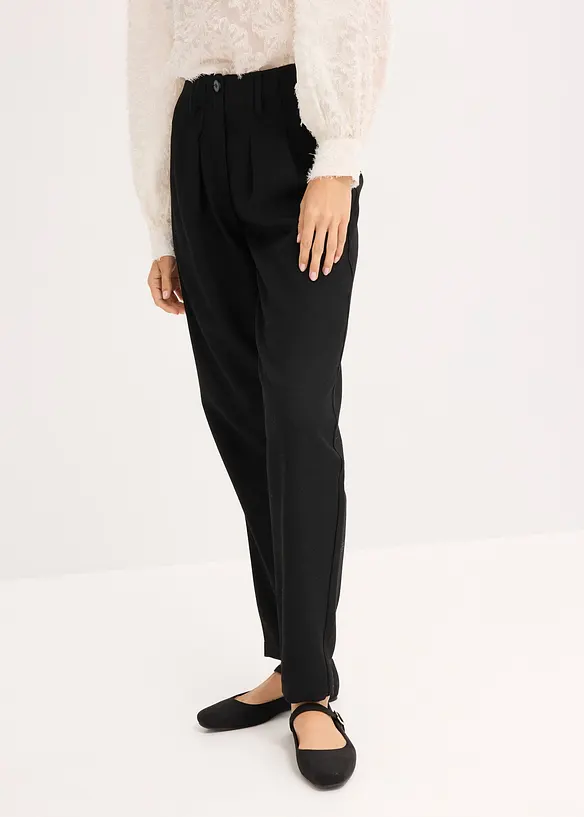 Byxa med yllelook, bonprix