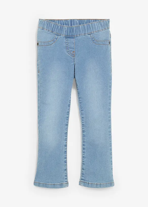 Bootcut Jeans Mid Waist för barn, med bekväm midja, bonprix