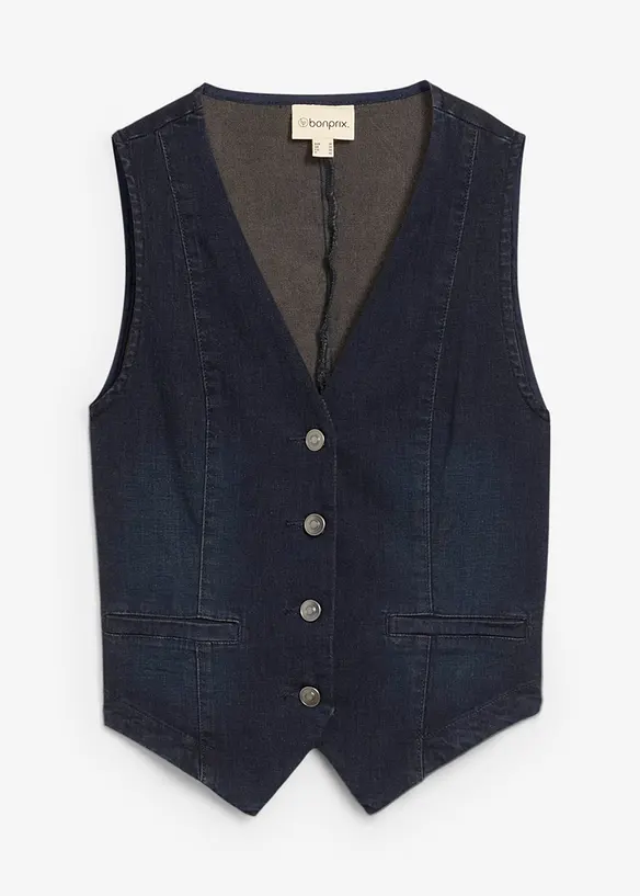 Jeansväst, bonprix