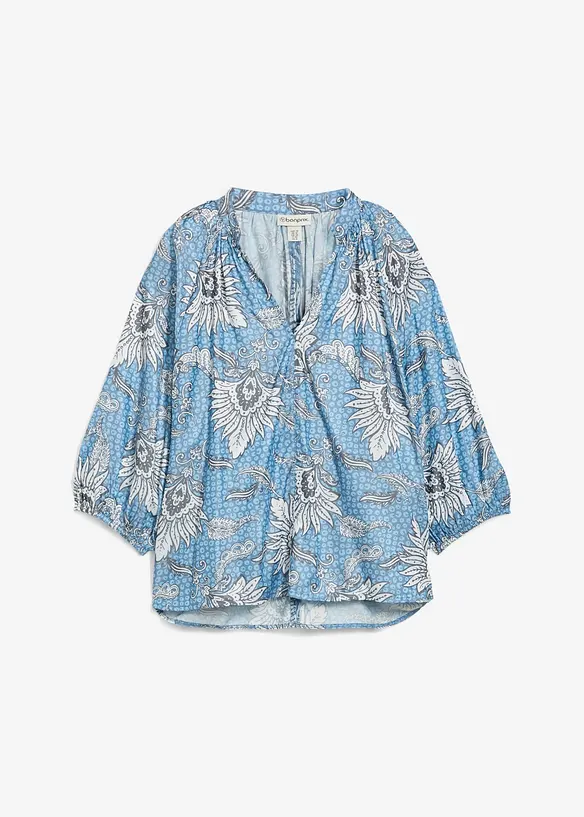 Blustunika i mjuk viskosmix, bonprix
