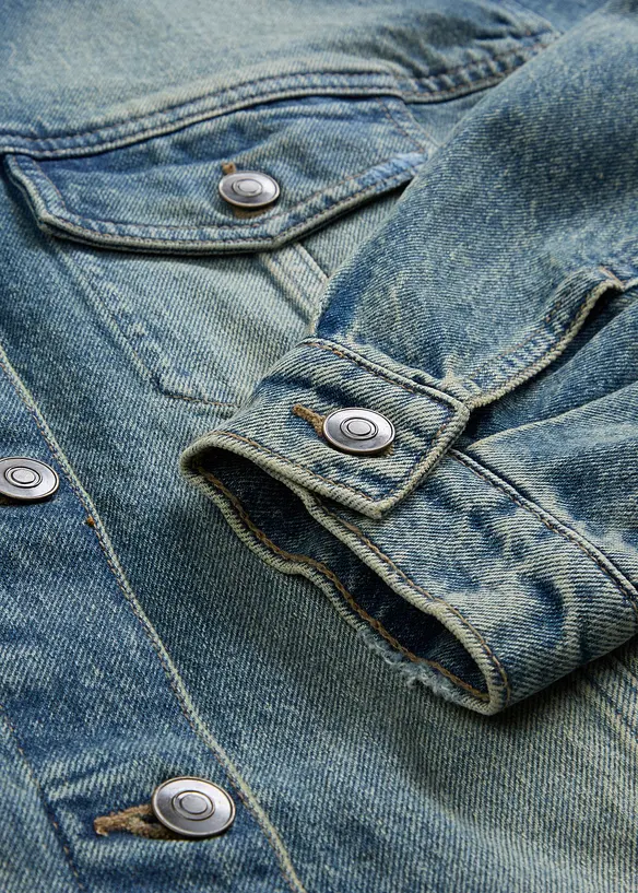Jeansjacka i oversize-modell, bonprix