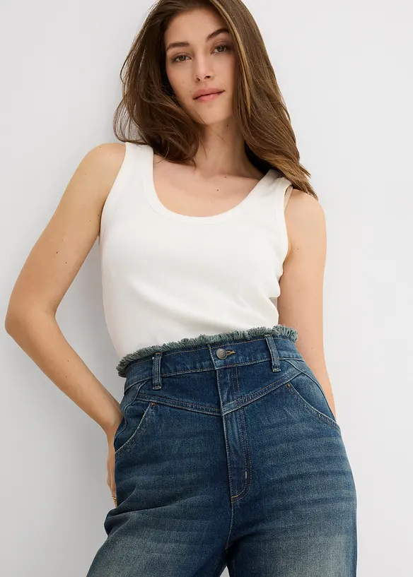 Straight-Jeans High Waist, bonprix