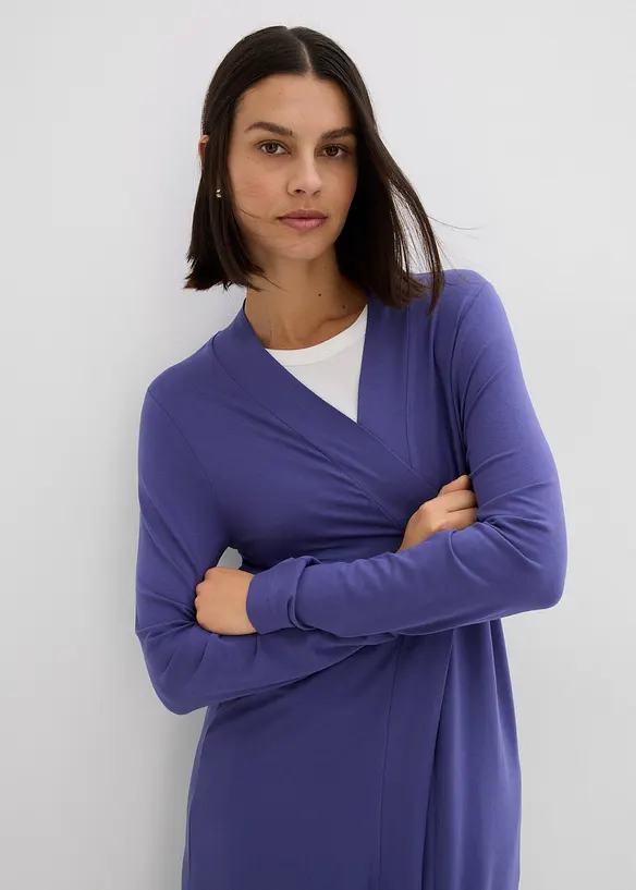 Tunn lång cardigan i mjuk viskos, bonprix