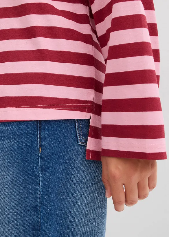 Oversizetopp av ren ekologisk bomull, bonprix