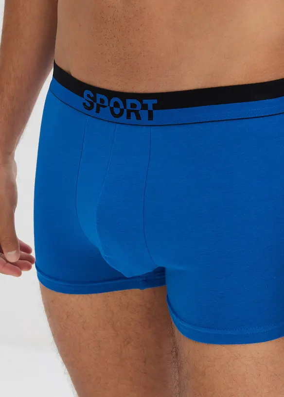 Boxershorts med bomull tajta (3-pack), bonprix