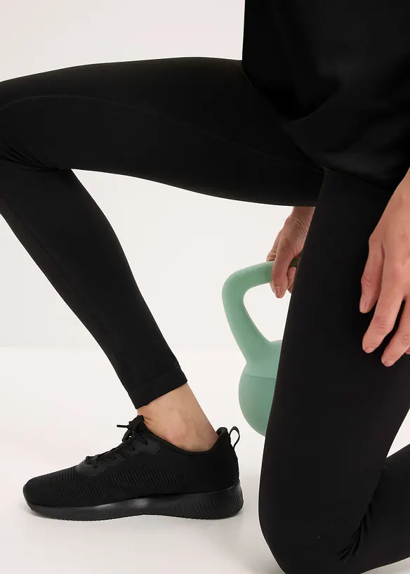 Sömlösa sportleggings med formande effekt, bonprix