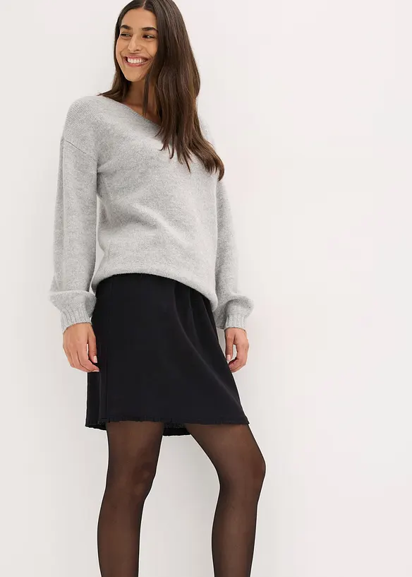 Halvtransparent nylonstrumpbyxa, 30 DEN, 2-pack, bonprix