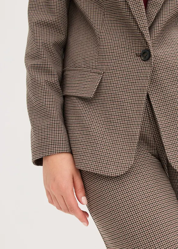 Rutig kavaj i oversize, bonprix