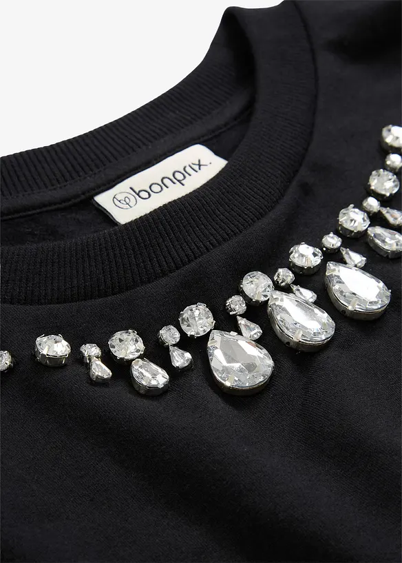 Oversizesweatshirt av bomull, bonprix