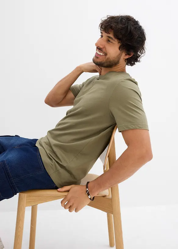 T-shirt av ren ekologisk bomull (2-pack), bonprix