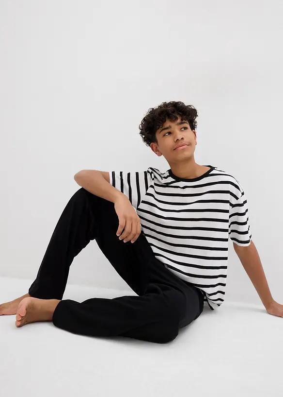 2 pyjamasar lång + kort (set i 4 delar), bonprix