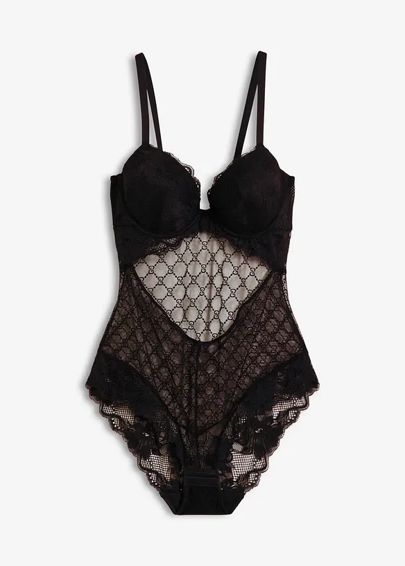 Body med fin mesh, bonprix